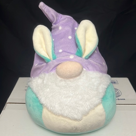 Squishmallow- MADDOX the gnome with bunny ears Squishmallow plushy - Picture 1 of 5
